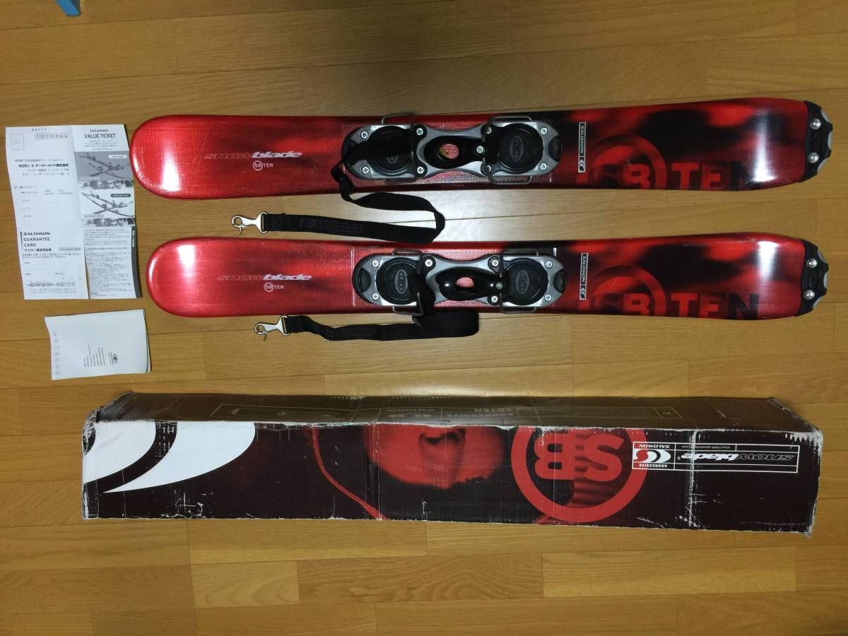 サロモン　SALOMON スノーブレード　SB TEN SALOMON サロモン snowblade SBTEN スノーブレード 中古 ウィンター