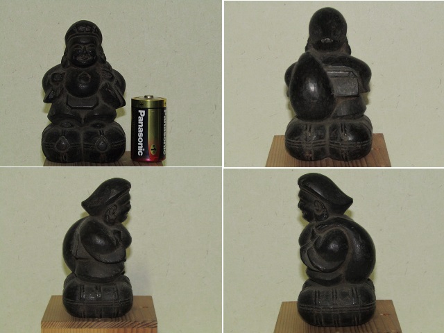 蔵出　江戸期　 木彫　大黒　古民芸　
