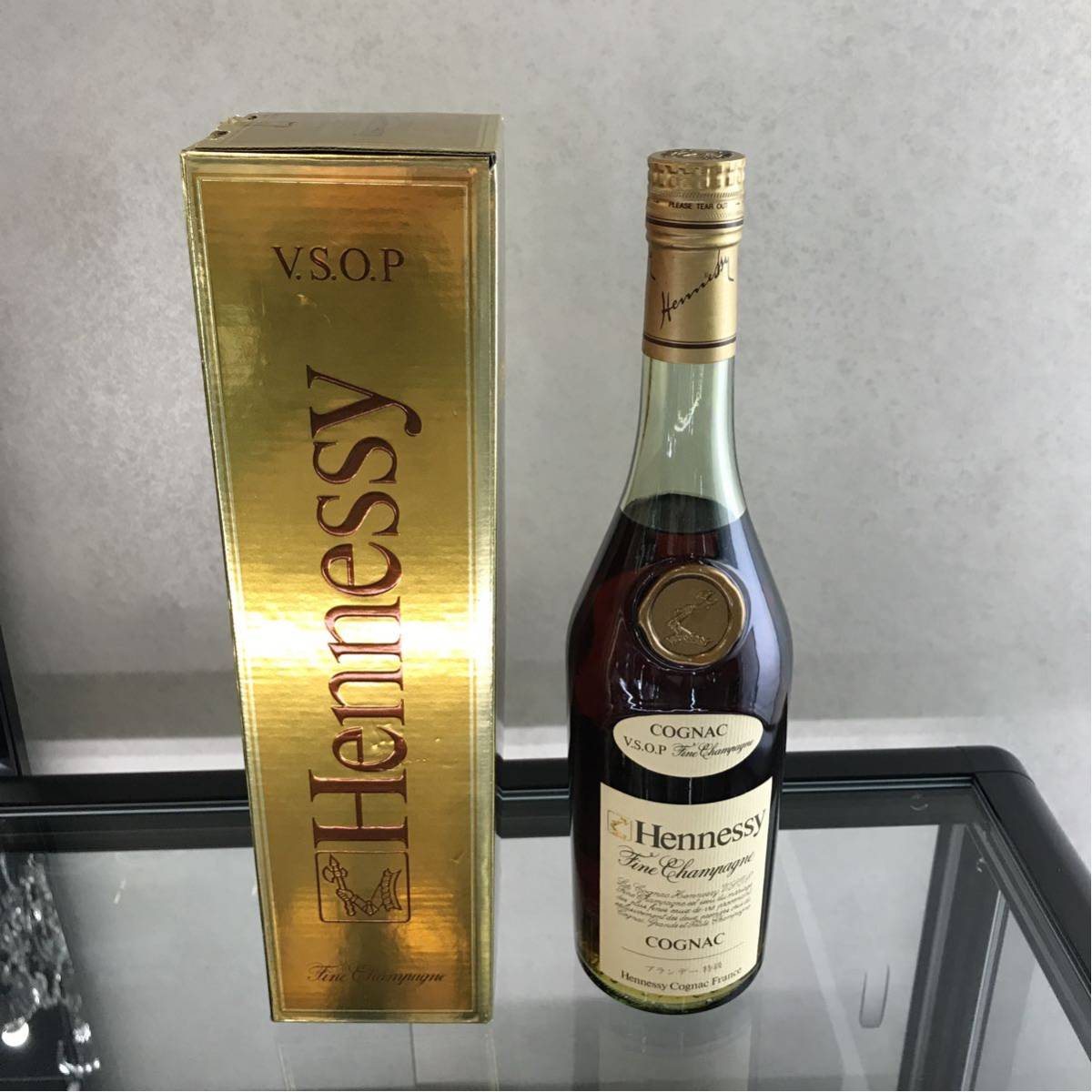 飲料・酒 Hennessy VSOP Fine Champagne 700ml（箱付き）