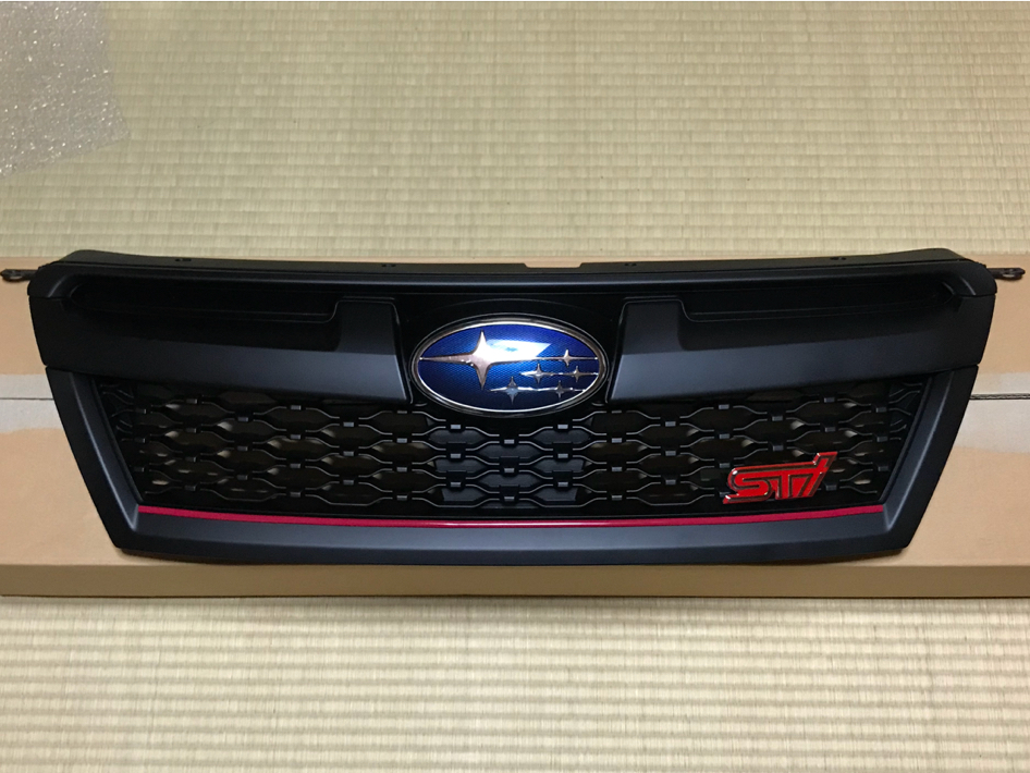 レガシィ BM BR 後期 純正 フロントグリル マットブラック グリル STI レガシィ BM BR 後期 純正 フロントグリル マットブラック STI