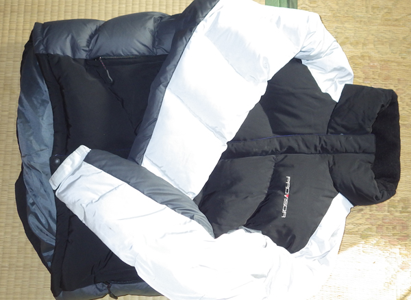 極寒用 ダイワ PROVISOR/ダウンスーツ/Lサイズ/PI-5013 パンツ未着用，ジャケット数回使用 良品_4
