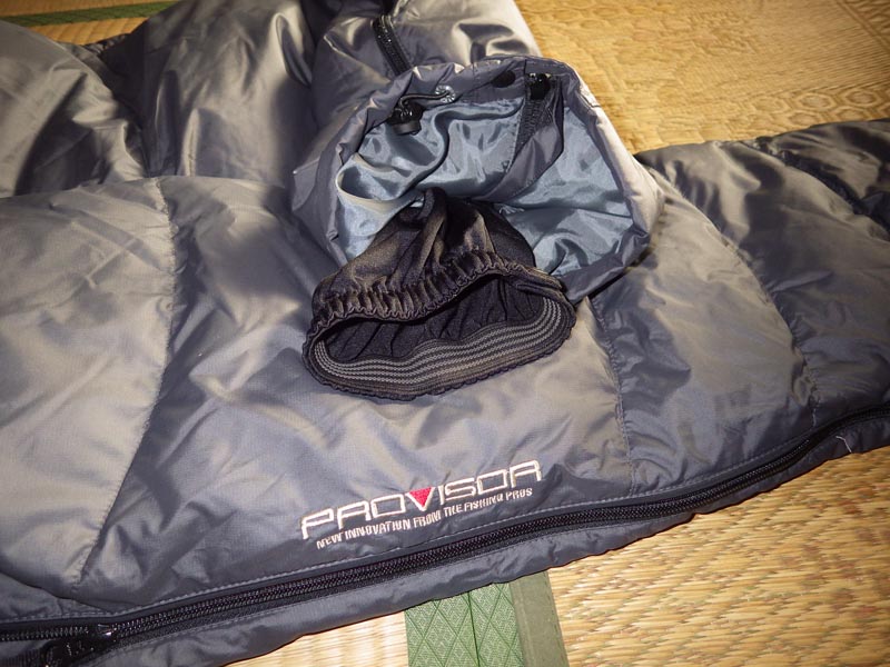 極寒用 ダイワ PROVISOR/ダウンスーツ/Lサイズ/PI-5013 パンツ未着用，ジャケット数回使用 良品_5