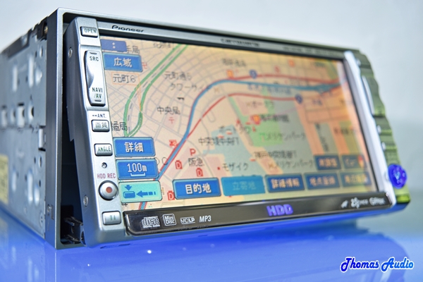 整備済 Carrozzeria HDDナビ AVIC-ZH77MD タッチパネル補正済 オービスROMインストール済 MP3 美品 即決