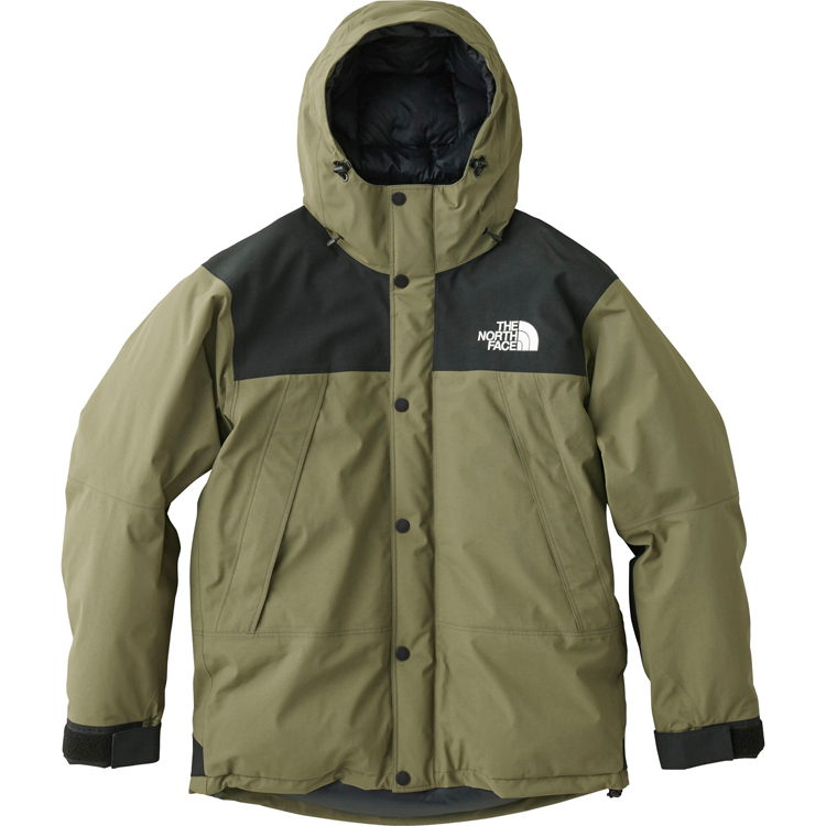 THE NORTH FACE MOUNTAIN DOWN JACKET 色 BG　サイズ M マウンテン ダウン ジャケット　バーントオリーブ　GORE-TEX 国内正規品　17AW