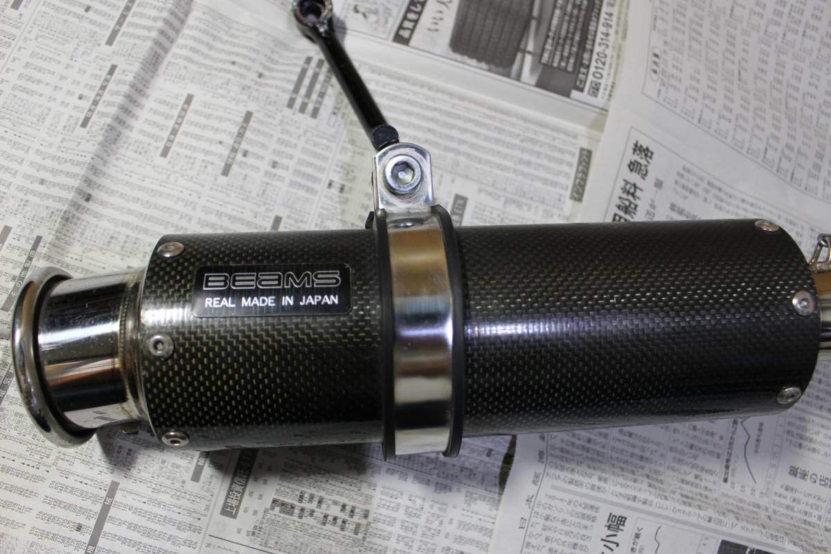 ビームスマフラー エイプ100 BEAMS ビームス フルエキマフラー 美品 