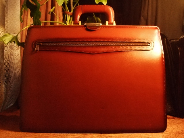 級 本革 国産 EXCELLENT TOKYO ダレスバッグ　ET-171120茶