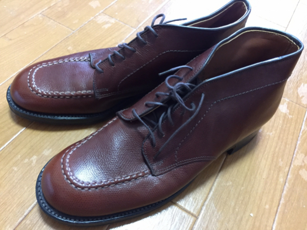 オールデン コードバン チャッカ ブーツ（靴）の通販 ALDEN　チャッカブーツ　デッド　茶　7.5　B/D