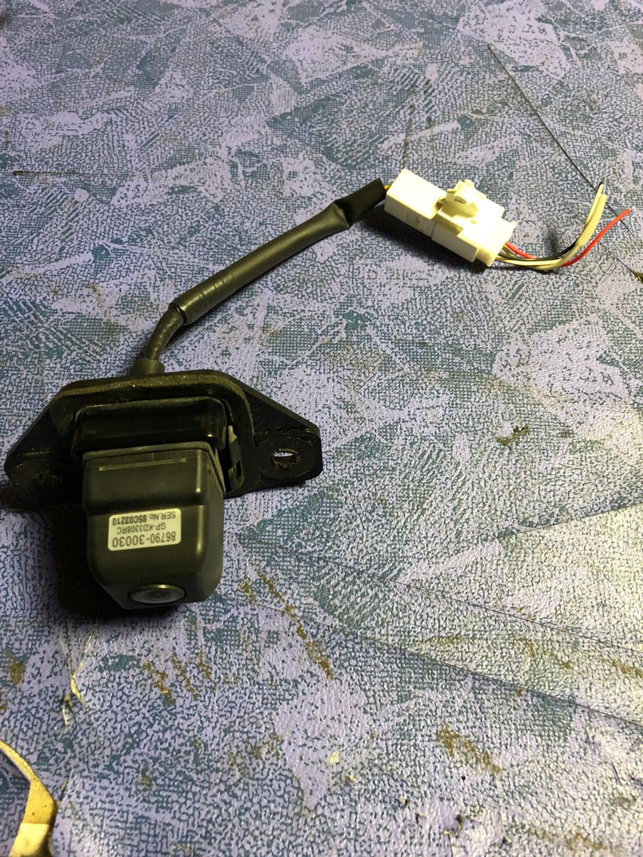 レクサス GS350 GRS191 純正 リア トランク バックカメラ 86790-30030 動作OK