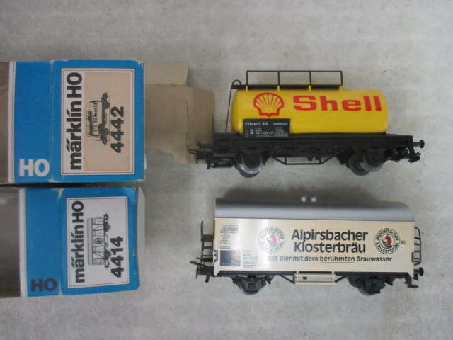 メルクリン HOゲージ ESSO 貨車 セット 他 Shellオイルタンク貨車