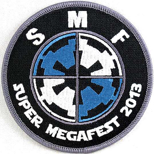 Star Wars Super Megafest Imperial ワッペン スターウォーズ 帝国軍 限定品 ライセンス品 ロゴ ダースベイダー パルパティーン シス