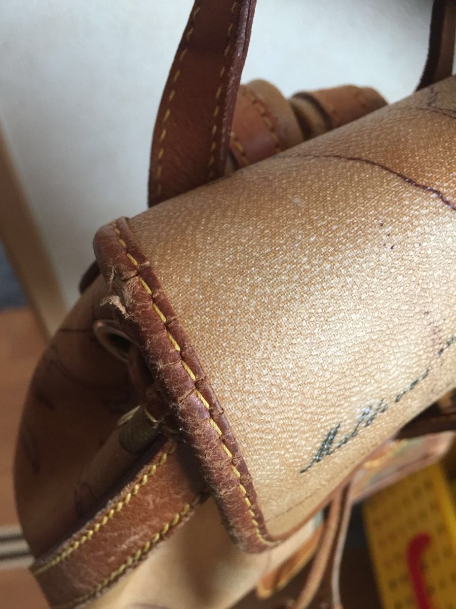 プリマクラッセ地図柄Alvero martiniリュックサック