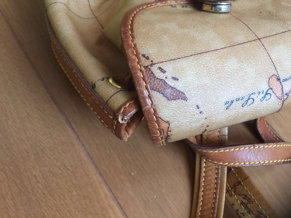 プリマクラッセ地図柄Alvero martiniリュックサック