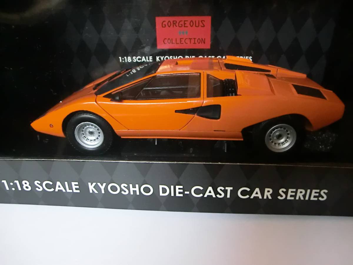 Countach Lamborghini Kyosho KYOSHO 1⁄18 1⁄18scale ORIGINAL Diecast