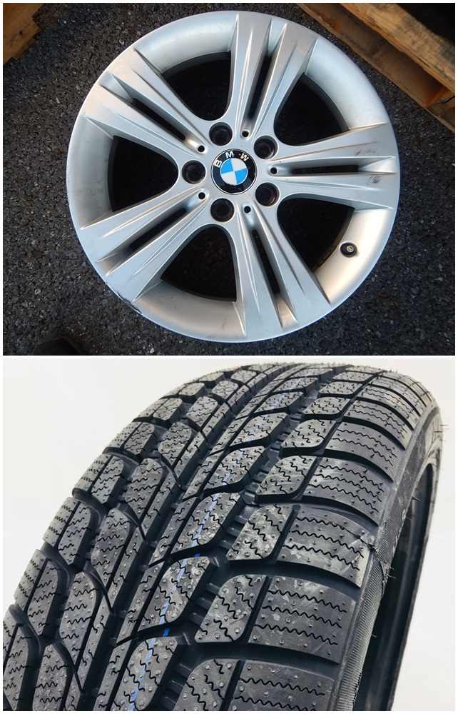 スタッドレス・最終掲載] BMW 3シリーズF30、F31 純正17インチホイール 4本