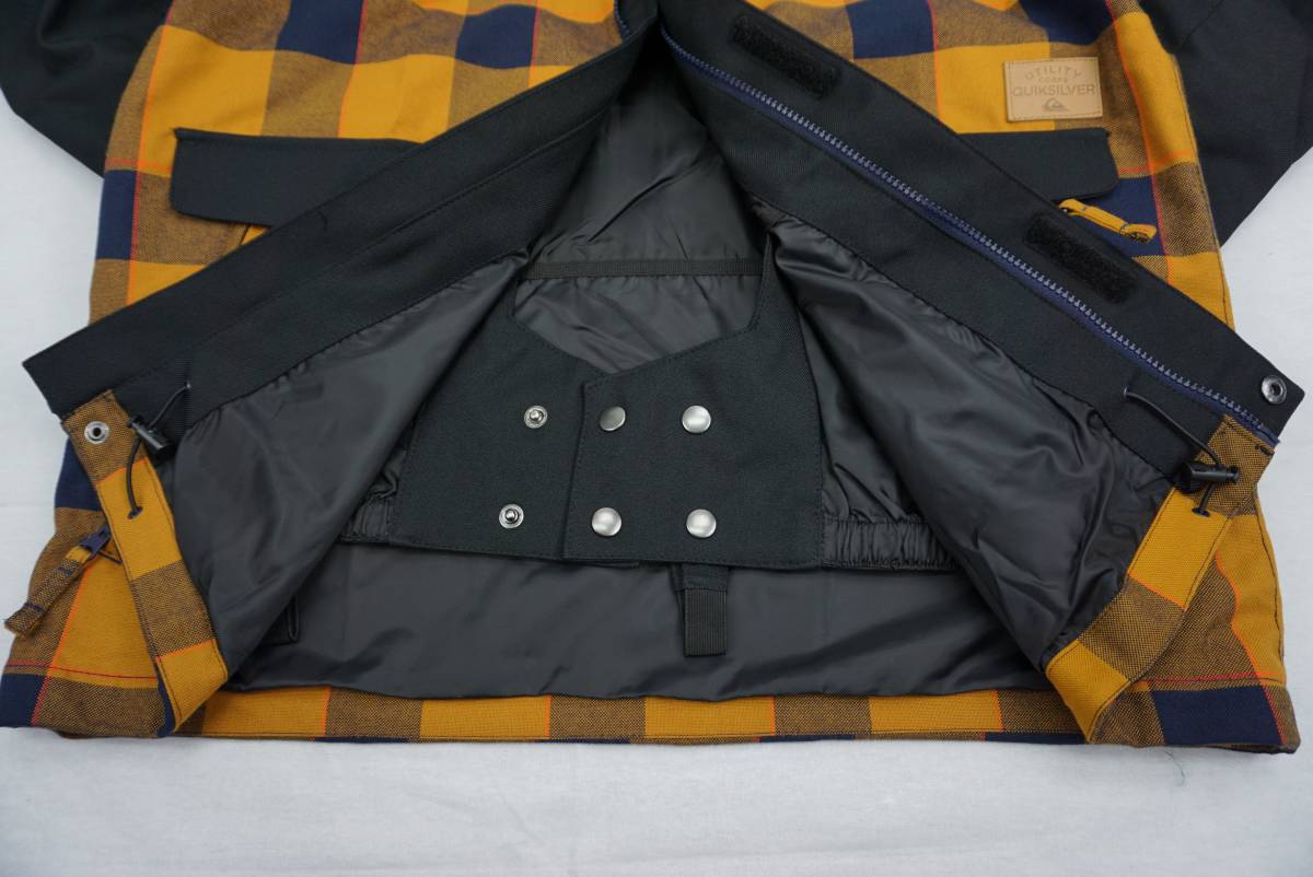 クイックシルバー スノーボードウェア Mサイズ 定価32400円 メンズ QUIKSILVER スノボ ジャケット (サイズL位)