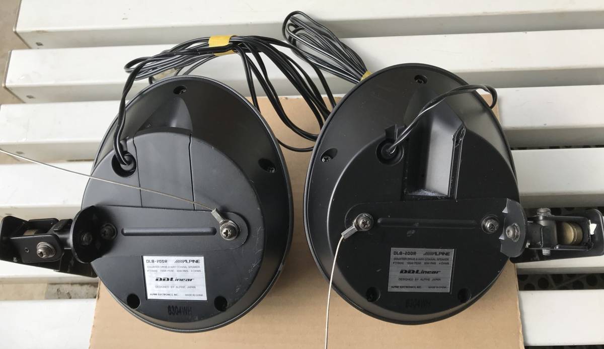 アルパイン サテライトスピーカー DLB-200R ALPINE 中古品