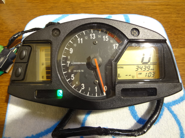 CBR600RR PC40 スピードメーター 190521.HCBR600RR(PC40-1200
