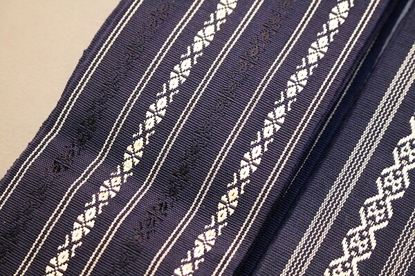 【凛々】１２B　中古品男物角帯６点組1円スタート