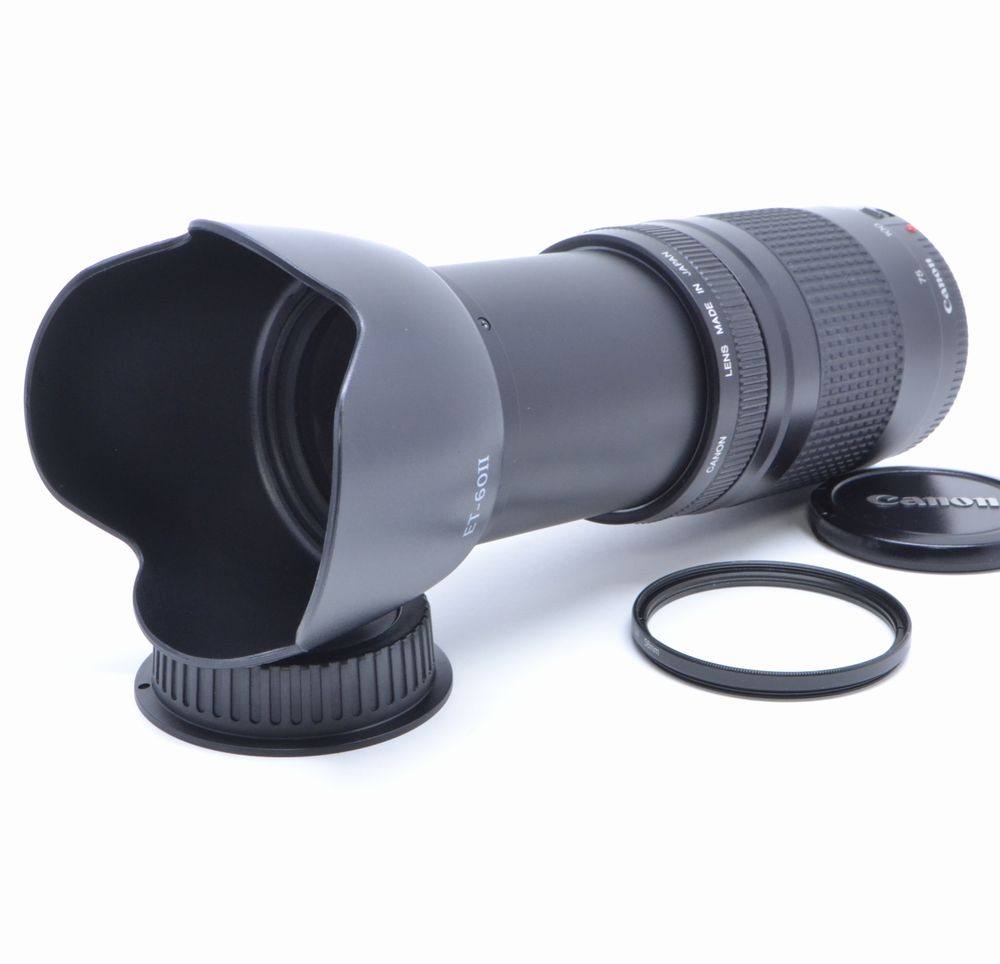 キヤノン一眼用 望遠レンズ EF75-300mm Canon 大迫力300mm_1