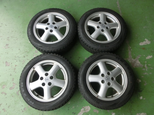 JZX100 チェイサー　マークII ツアラーv 純正　　スタッドレス　4本 純正 トヨタ チェイサー TOYOTA ☆ チェイサー（ホイール｜タイヤ