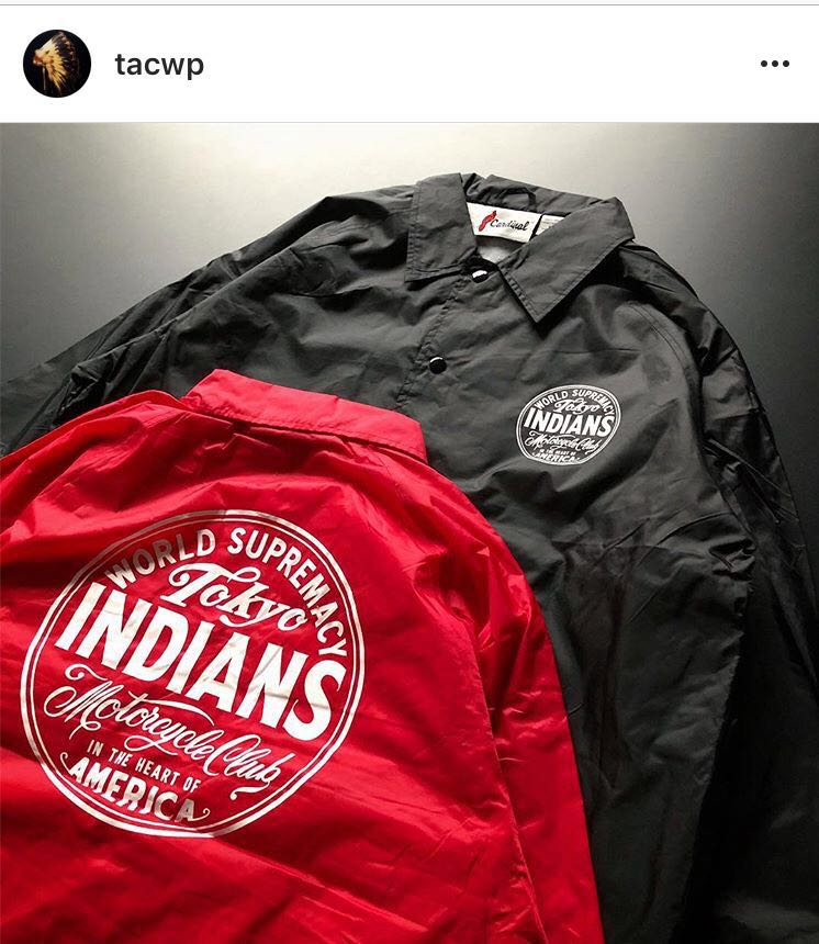 東京インディアンズ tokyo indians コーチジャケット M 【公式通販】