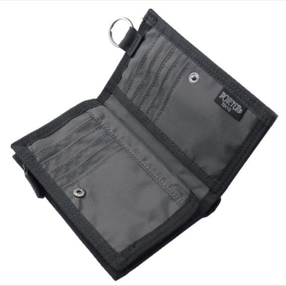 PORTER 二つ折り財布 ブラックDILL PORTER DILL WALLET S 二つ折り財布ブラック ポーター ウォレット 型番