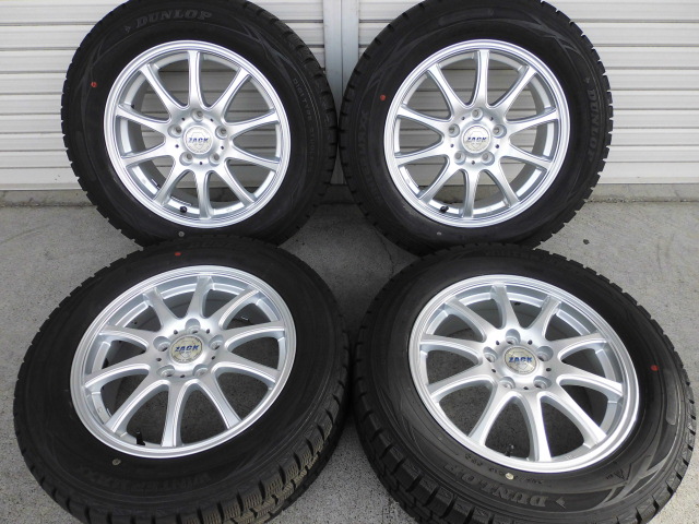 送料込215/60R16ダンロップウィンターMAXX 03アルミホイール5穴4本