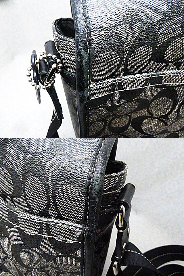 【コーチ】COACH ヘリテージ ストライプ シグネチャー メッセンジャー