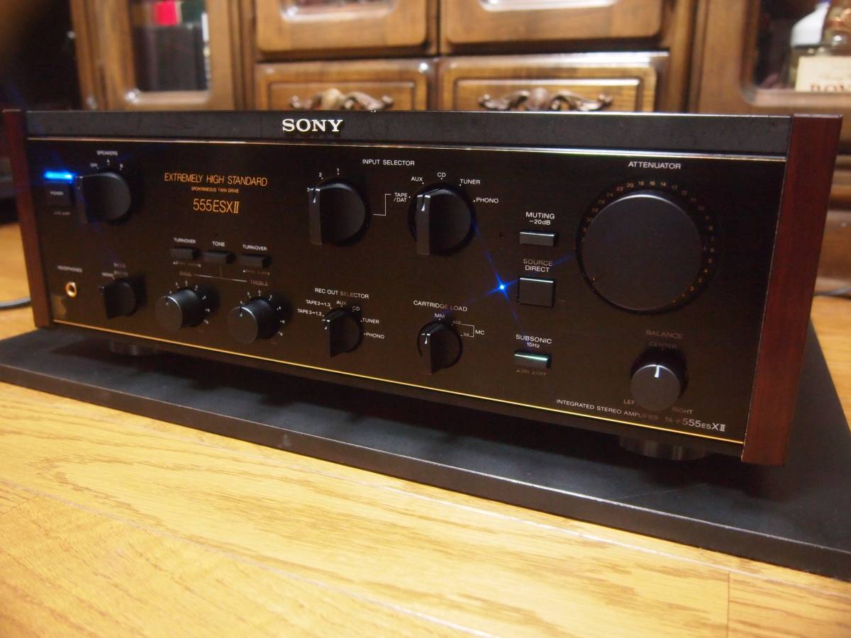 SONY ソニー TA-F555ESX II TA-F555ESXⅡ 状態良好 プリメインアンプ
