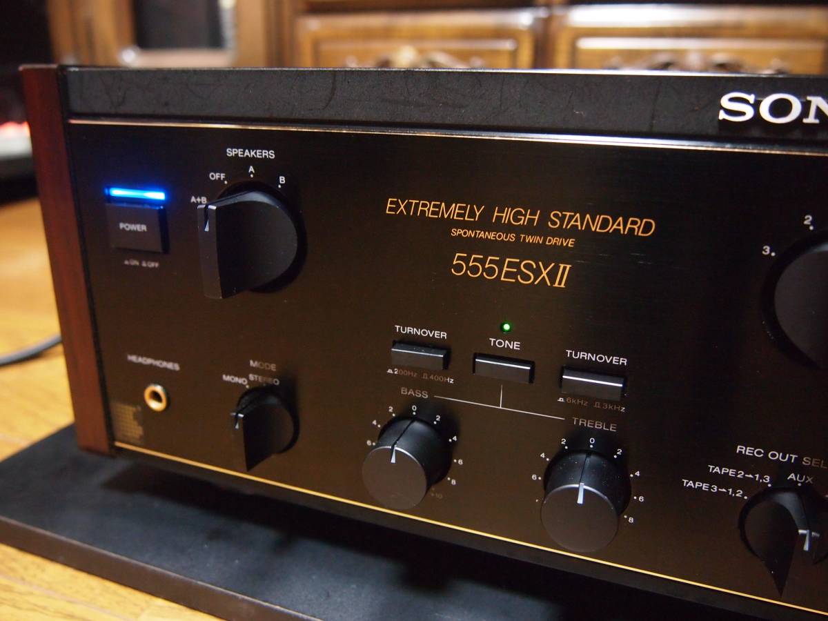 SONY ソニー TA-F555ESX II TA-F555ESXⅡ 状態良好 プリメインアンプ