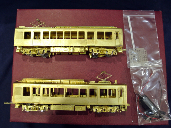★箱根登山鉄道2000系★生地完成品★2両セット★
