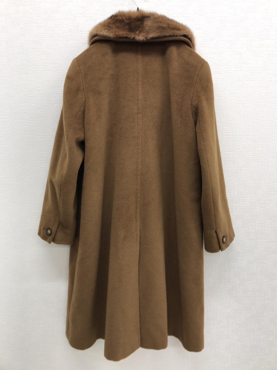 MaxMara MARINARINALDI 美品 高級ラムスキンファーコート 美品 伊製 MaxMara マックスマーラ カシミヤブレンド ミンクファー