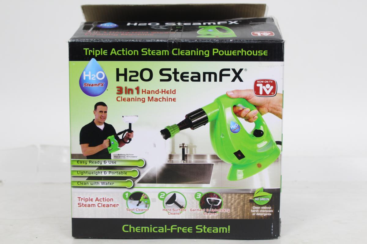正規品】「H2O スチームFX 」 ハンディタイプ SteamFX（グリーン