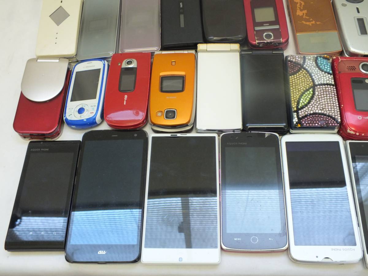 ☆携帯電話 ガラケー スマホ 大量 おまとめ 50台☆(1210) Yahoo