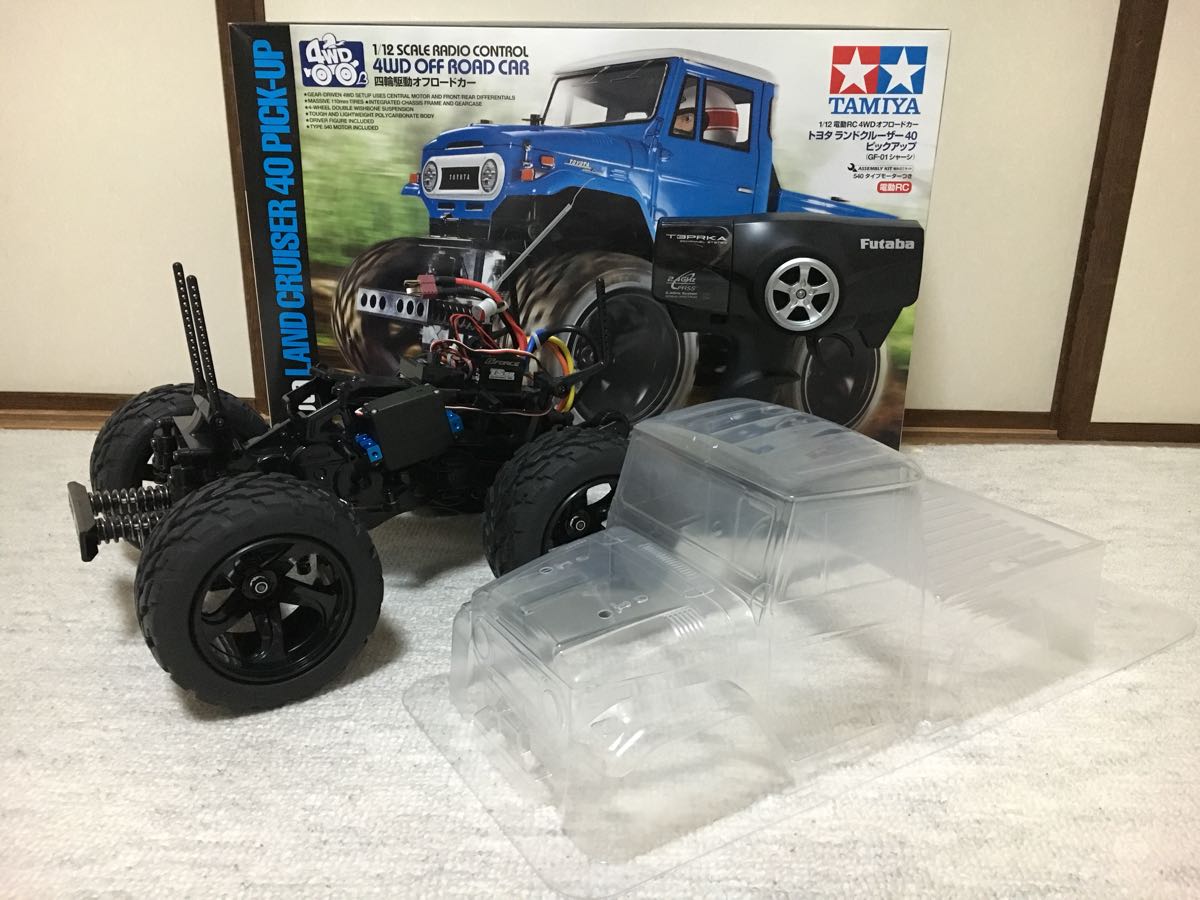 ラジコン・ドローン TAMIYA電動RC4WDカー GF01シャーシ