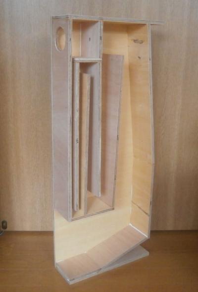 OMTOMO MOOK PIONEER 『OMP600』向け 箱型バックロードホーン箱