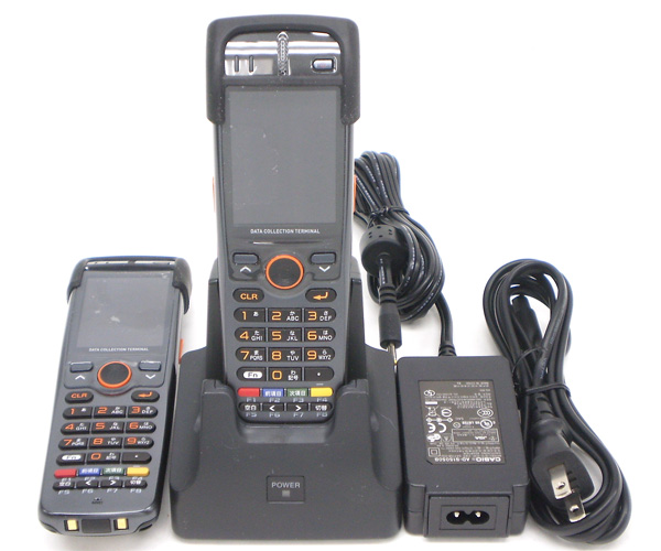 PC周辺機器 カシオ 2次元コード対応 ハンディターミナル DT-X8-40J x 2台