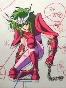 聖闘士星矢 セル画のYahoo!オークション(旧ヤフオク!)の相場・価格を