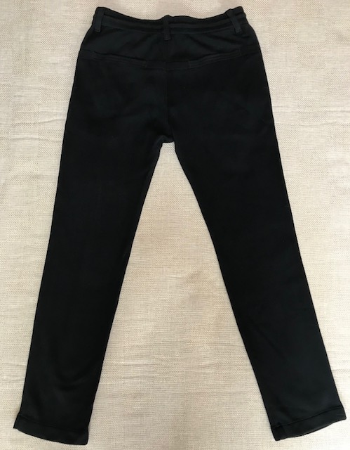 【美品】SOLIDO ソリード ジャージ素材 パンツ サイズ3 黒