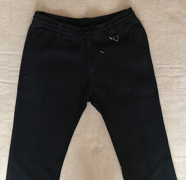 【美品】SOLIDO ソリード ジャージ素材 パンツ サイズ3 黒