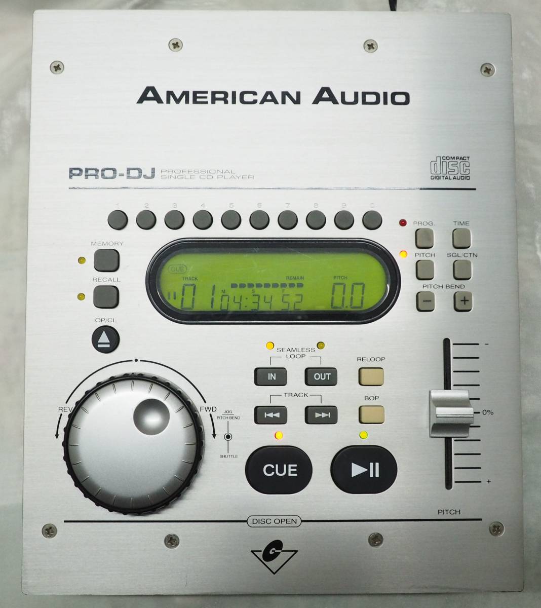 AMERICAN AUDIO PRO-DJ CDプレーヤー【動作品】 【公式通販】
