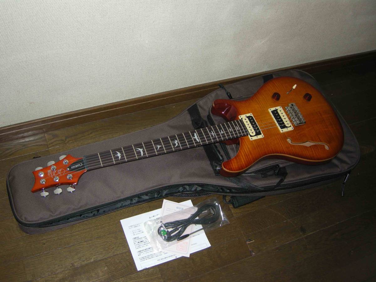 SE Custom 22 Semi-Hollow Vintage Sunburst 未使用