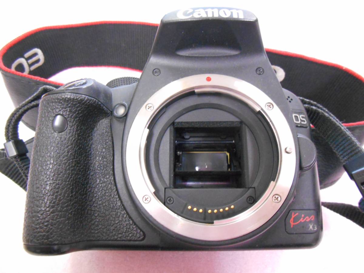 ♪ジャンク Canon EOS kiss X3 DS126231