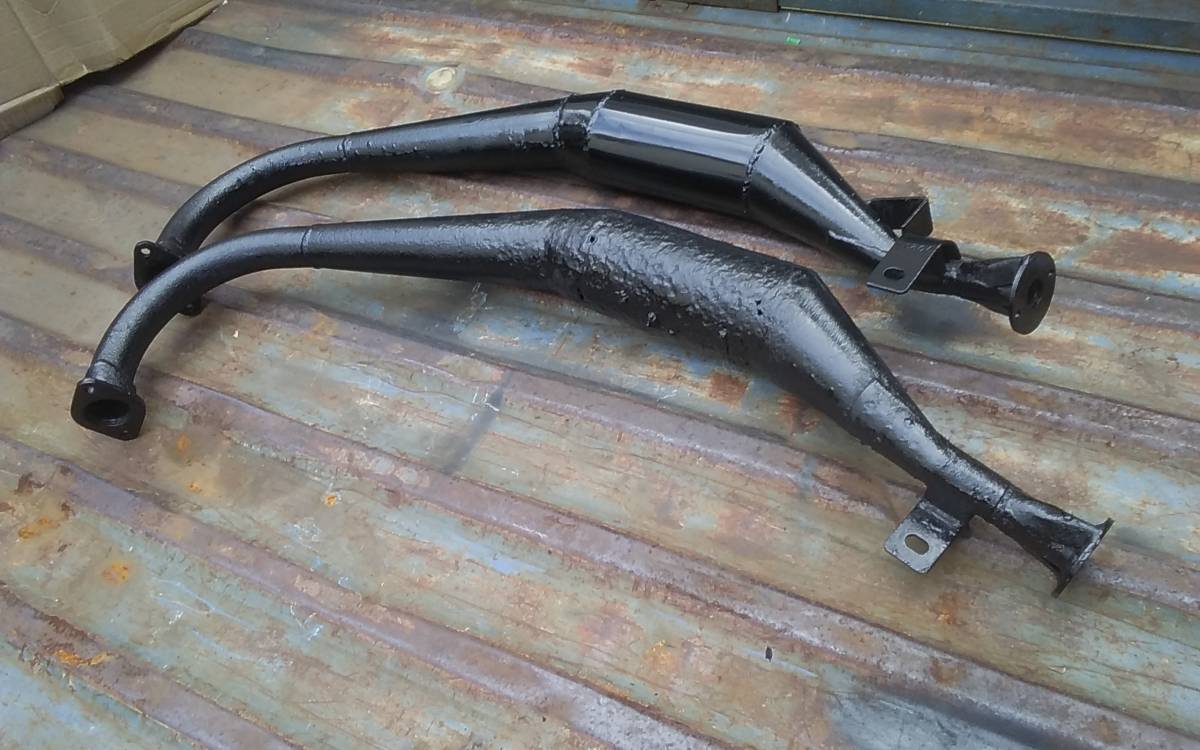 超希少　初期型　BEET爆竹チャンバー　サイレンサー　美品　当時物　RZ250 当時 超初期 BEET 爆竹 ビックサイレンサー RZ250 RZ350 チャンバー