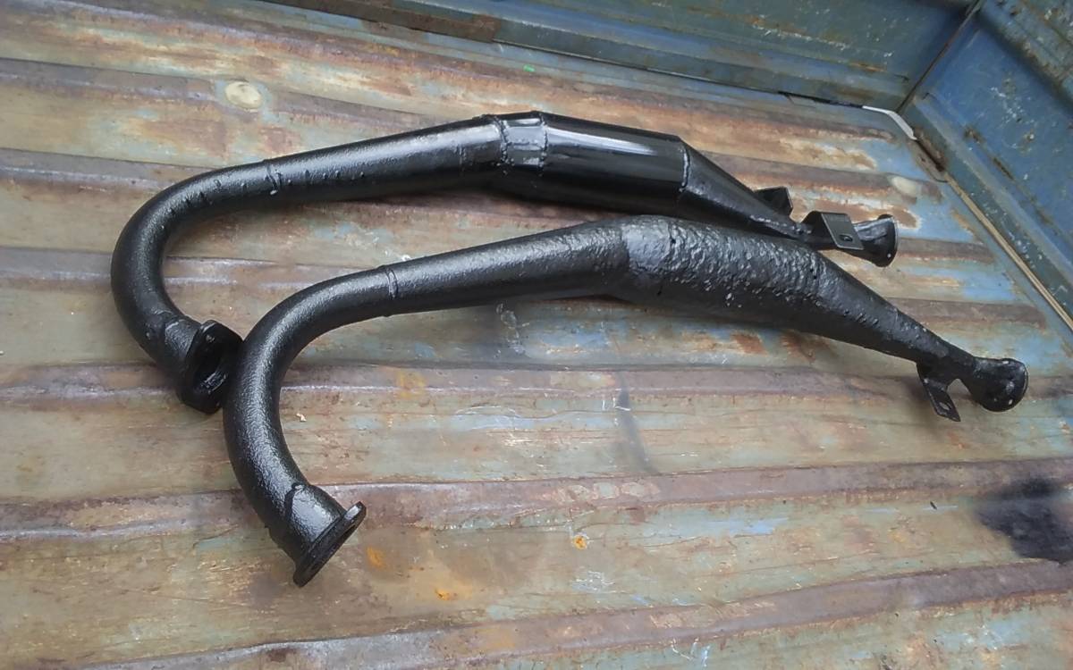 超希少　初期型　BEET爆竹チャンバー　サイレンサー　美品　当時物　RZ250 当時 超初期 BEET 爆竹 ビックサイレンサー RZ250 RZ350 チャンバー