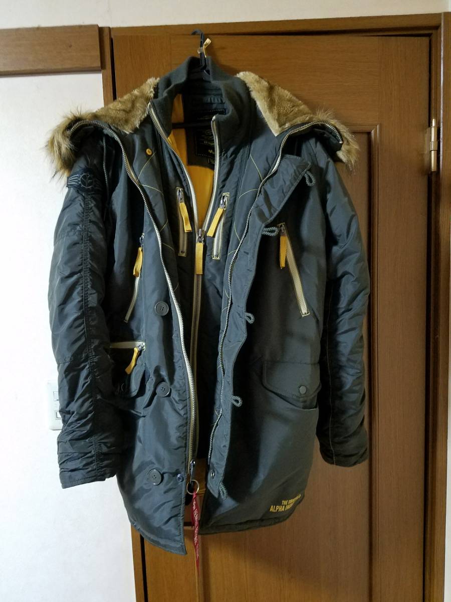 アルファ インダストリーズN-3B Inclement Parka(中古美品)M