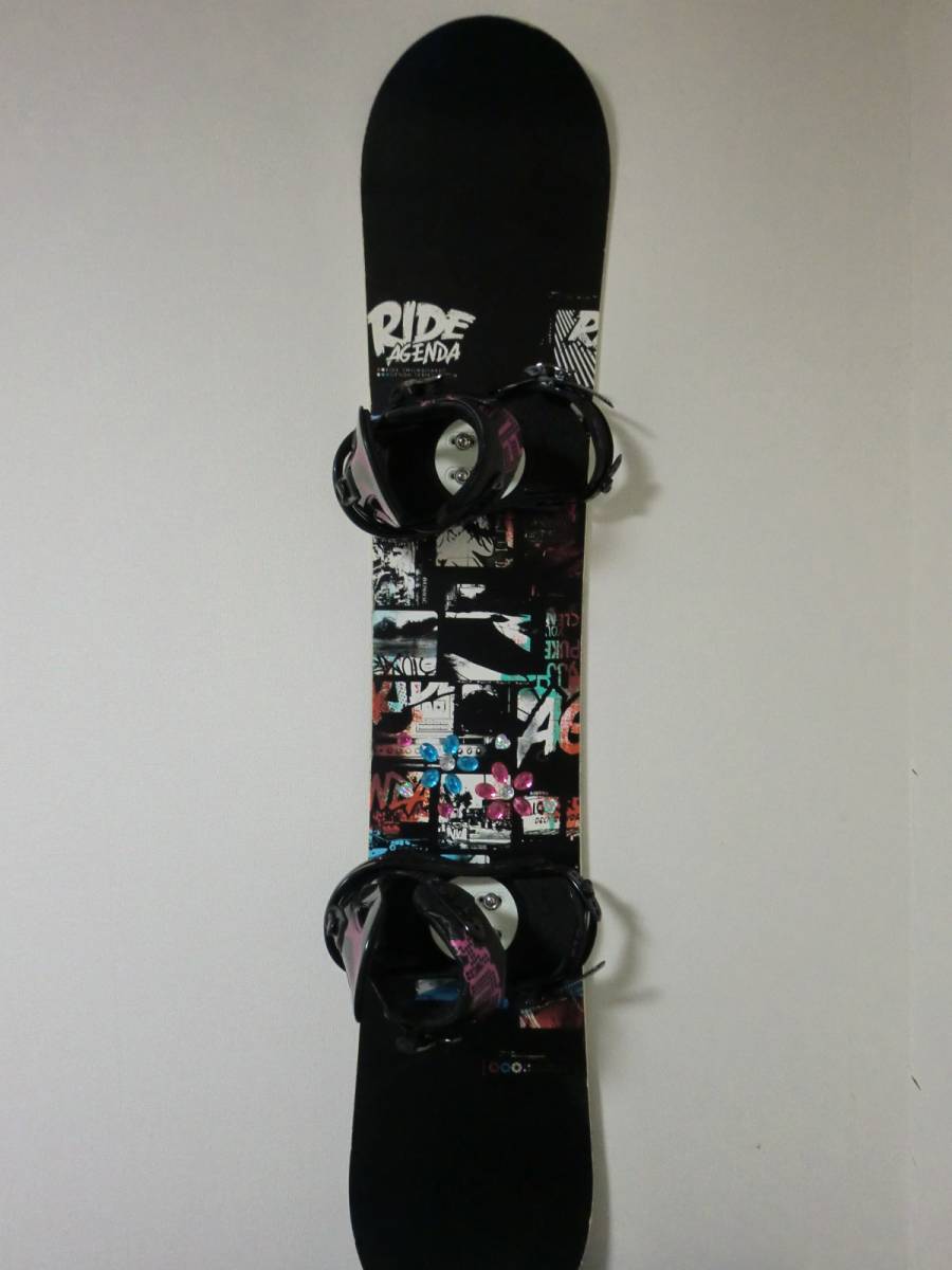 RIDE×FLUX □ ライド アジェンダ フラックス PR 15 セット 152cm