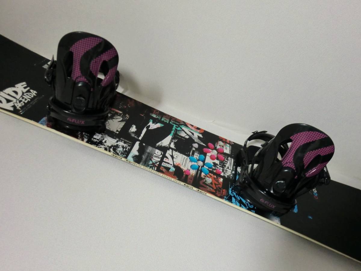 RIDE×FLUX □ ライド アジェンダ フラックス PR 15 セット 152cm
