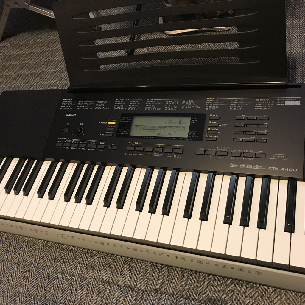 CASIO CTK-4400 61鍵盤 ベーシックキーボード カシオキーボード 【公式