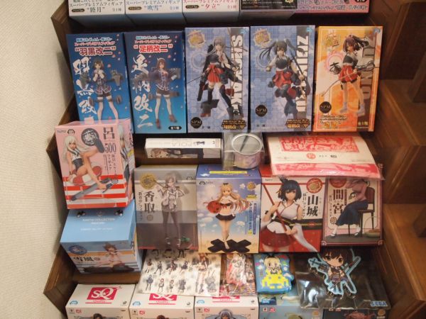 大量処分☆艦これ フィギュア SQ，SPM，EXQ　大和/長門/空母ヲ級/吹雪/睦月/夕立/川内/清霜/朝霜/山城等　美少女フィギュア まとめ セット